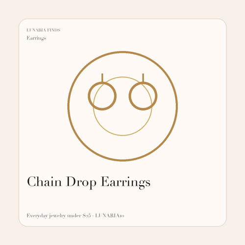 Chain Drop Earrings