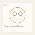 Crescent Moon Earrings