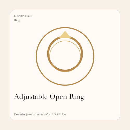 Adjustable Open Ring
