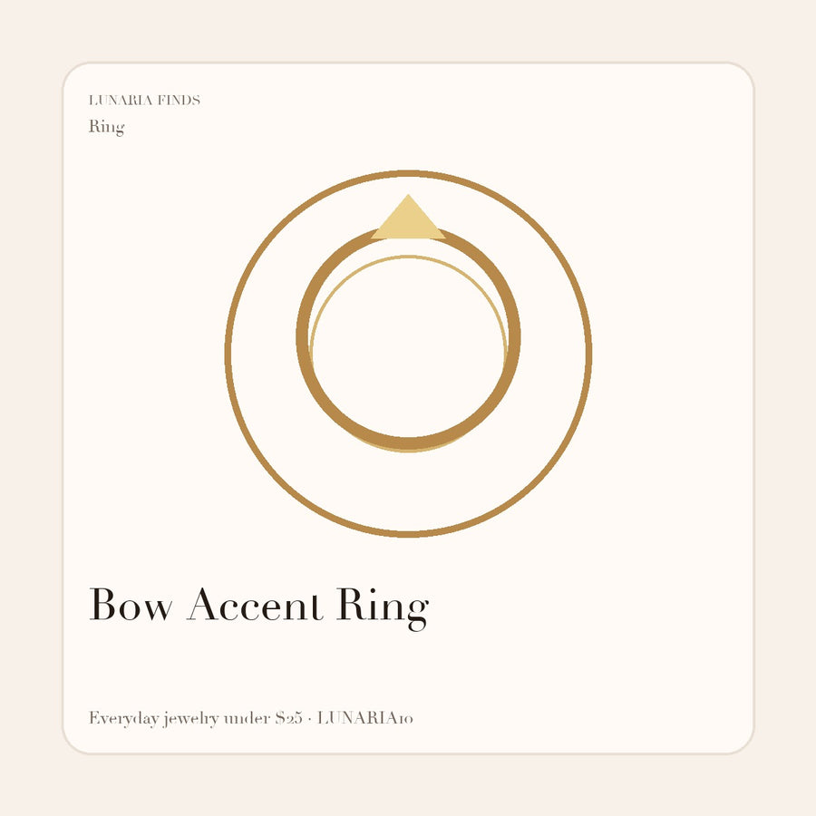 Bow Accent Ring
