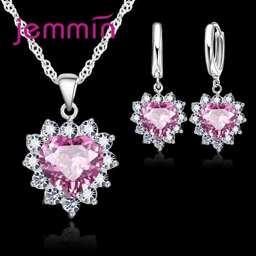 Heart Jewelry Gift Set