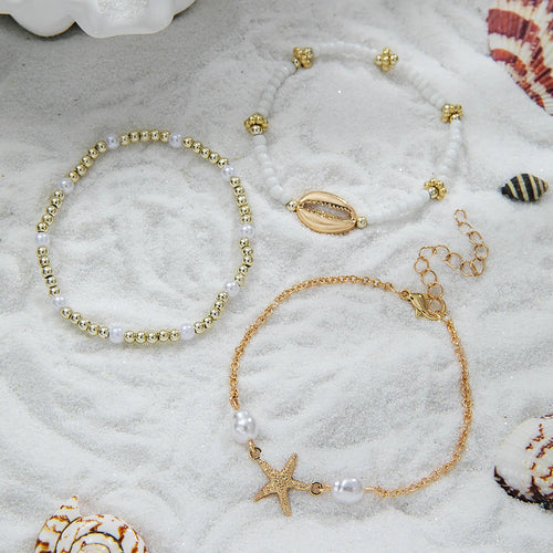 Coastal Shell Jewelry Set