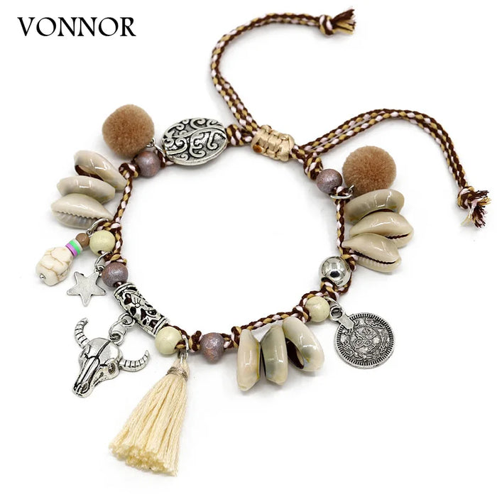 Coastal Shell Anklet